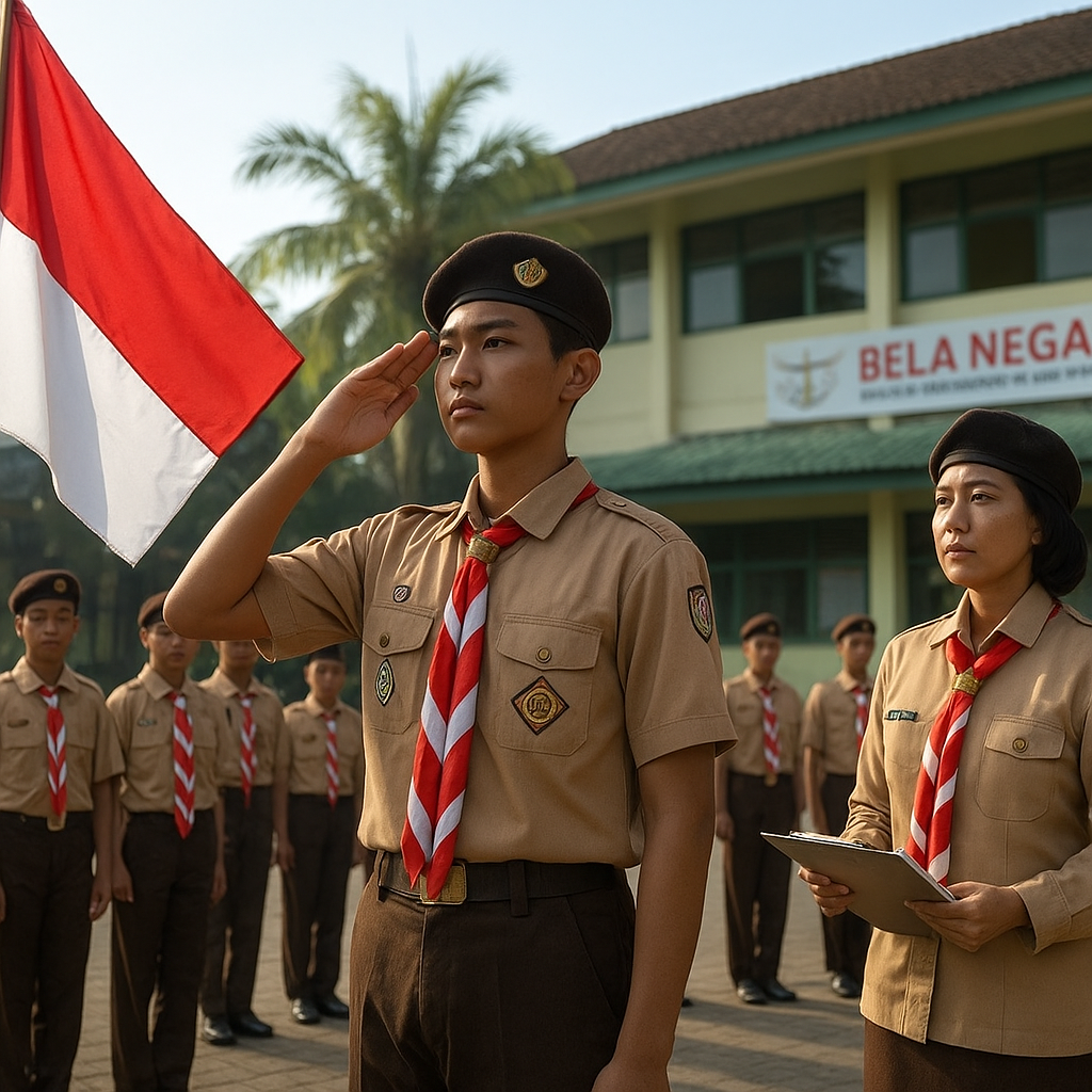 Kemdikdasmen Dorong Pramuka sebagai Ekstrakurikuler Wajib Be...