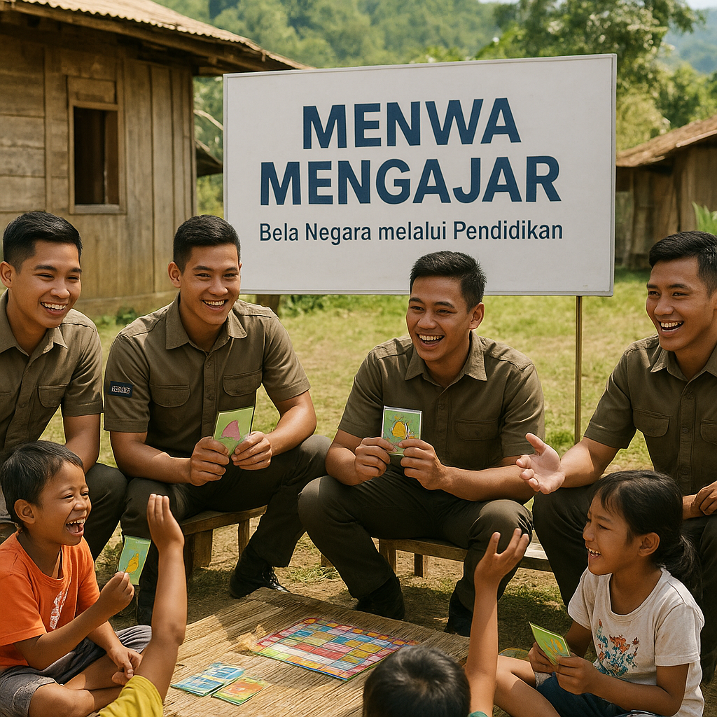 Kegiatan 'Menwa Mengajar' di Daerah 3T: Implementasi Bela Ne...