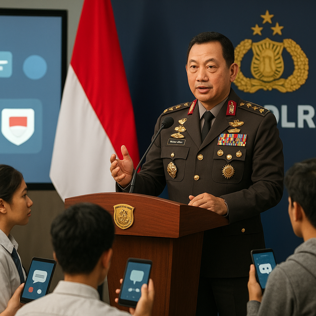 Kapolri: Budaya Bermedia Digital Bagian dari Bela Negara