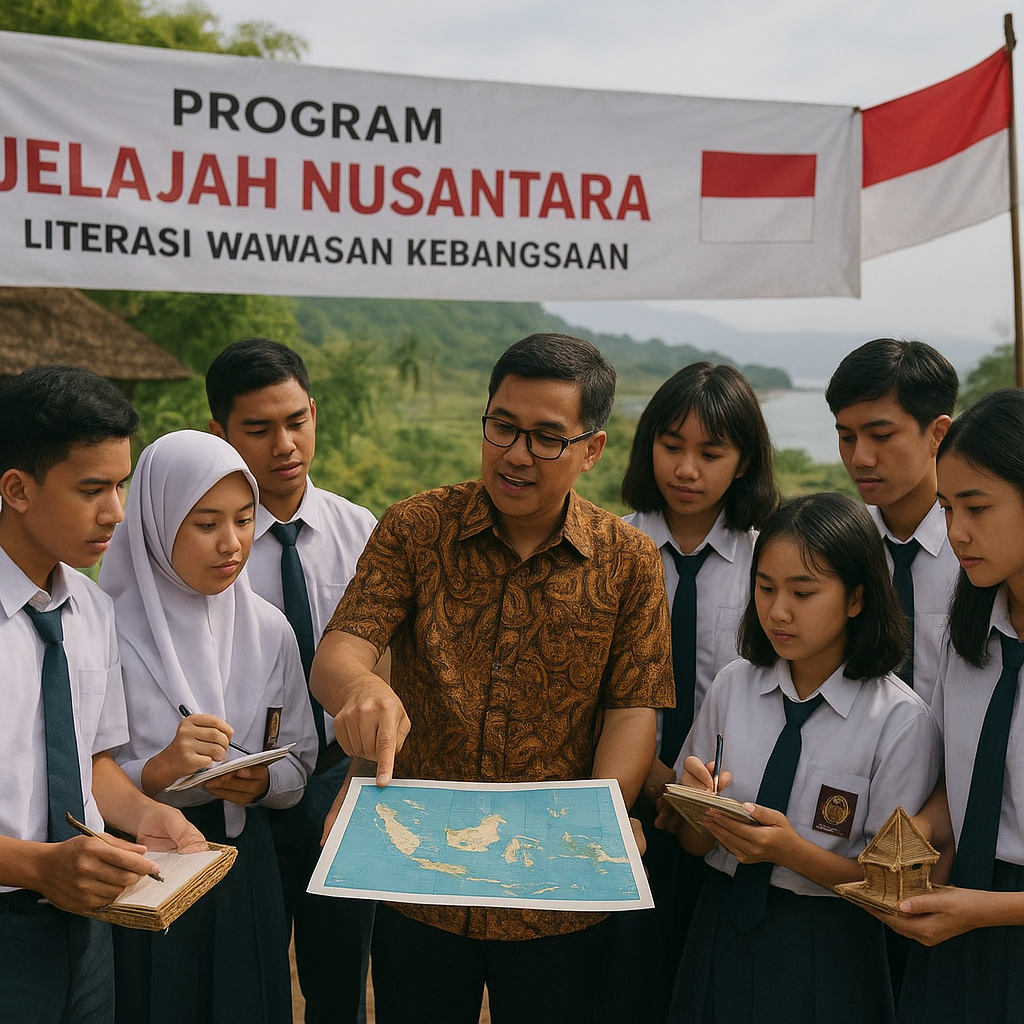 Literasi Wawasan Kebangsaan melalui Program Jelajah Nusantar...