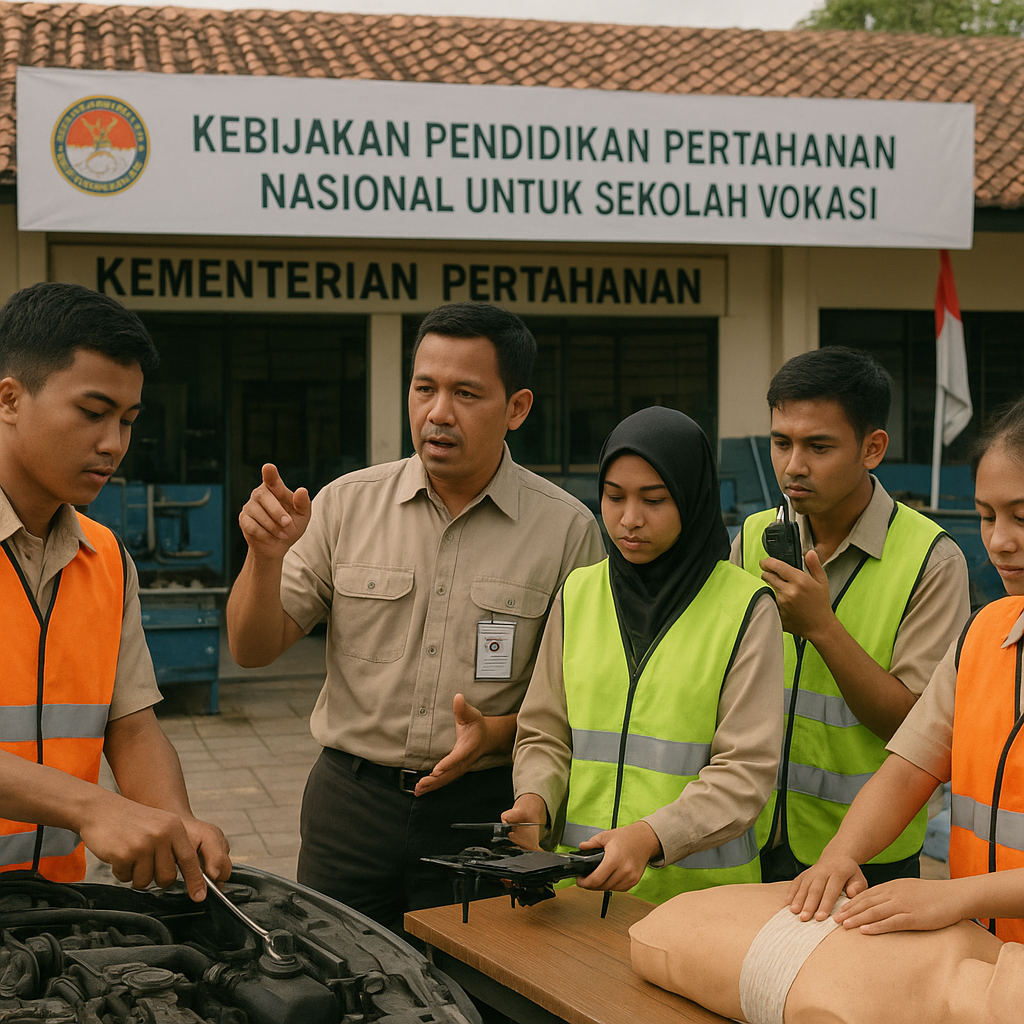 Kebijakan Pendidikan Pertahanan Nasional untuk Sekolah Vokas...