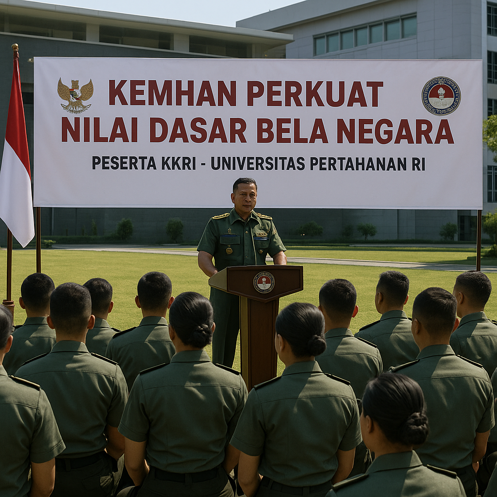 Kemhan Perkuat Nilai Dasar Bela Negara Kepada Peserta KKRI,...