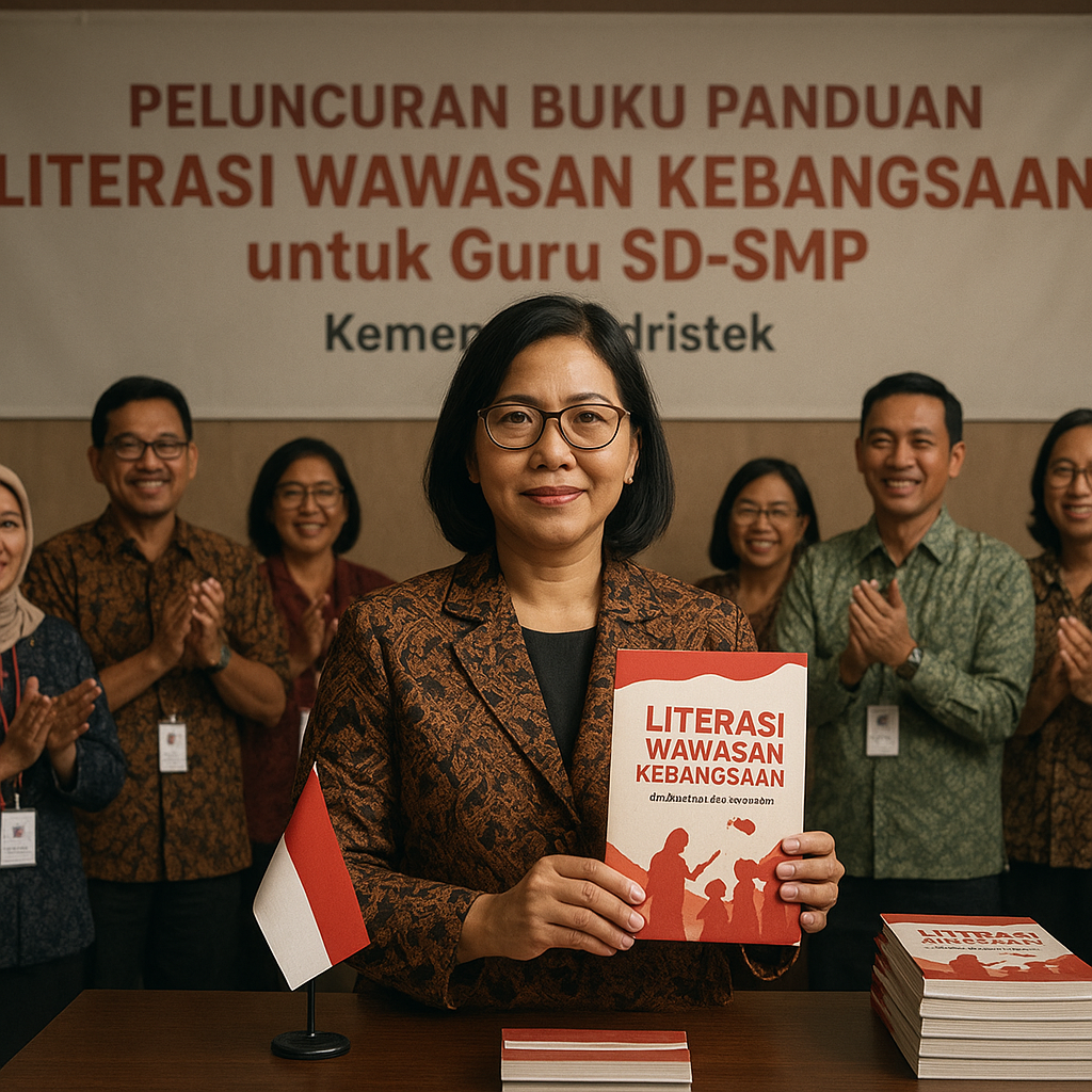 Kemendikbudristek Luncurkan Buku Panduan 'Literasi Wawasan K...