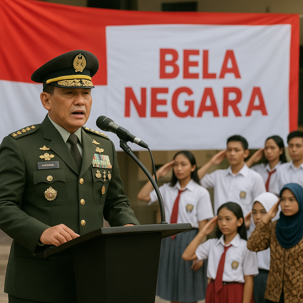 Panglima TNI: Bela Negara Tanggung Jawab Semua Warga, Bukan...