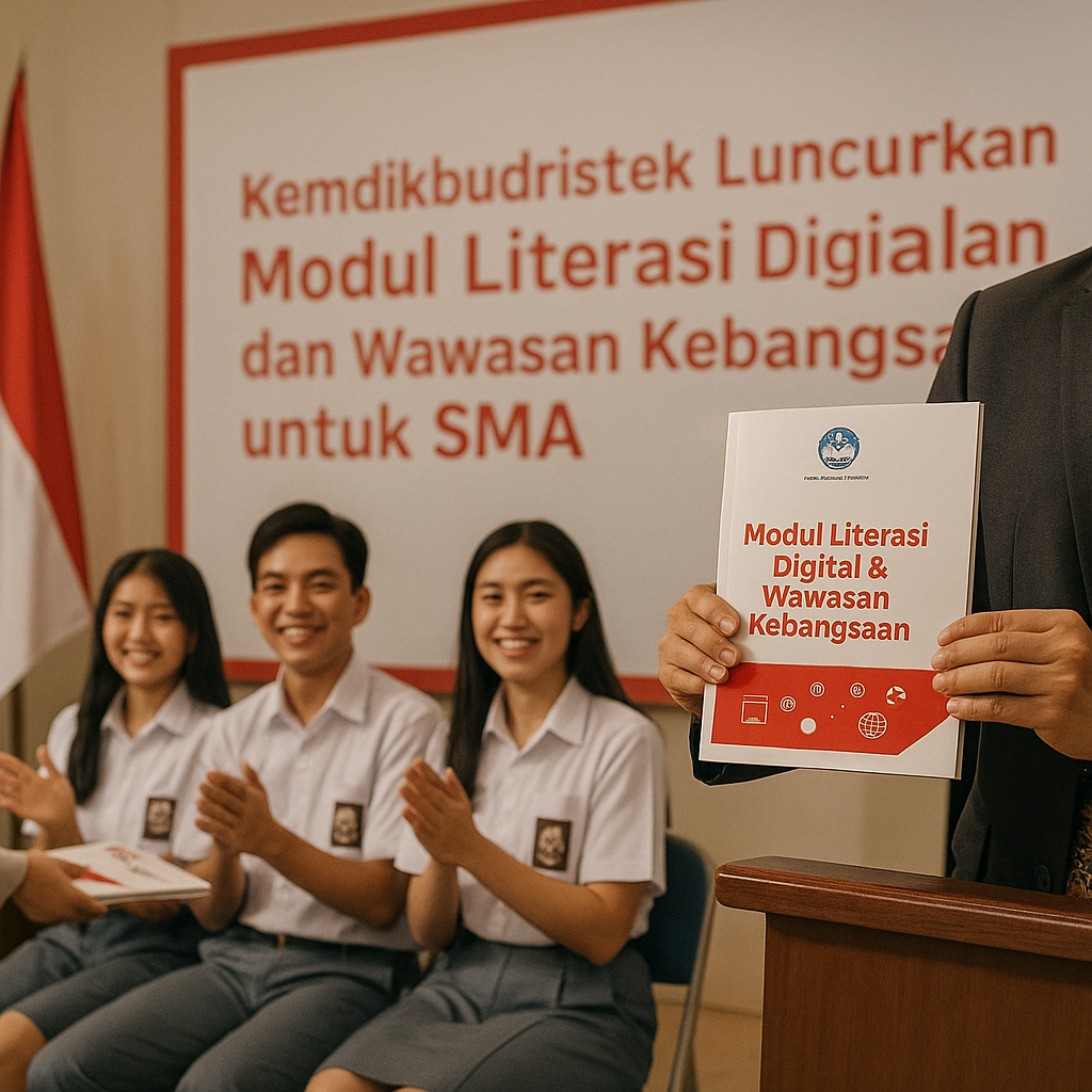 Kemdikbud Luncurkan Modul Literasi Digital dan Wawasan Keban...