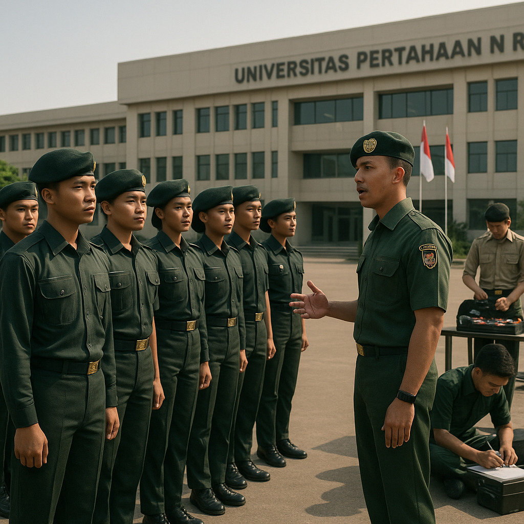 Penjagaan Kualitas Generasi Muda, Unhan Tempa Kedisiplinan d...