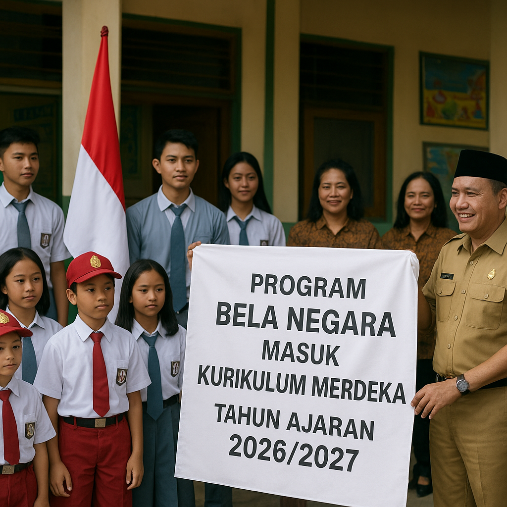 Program Bela Negara Masuk Kurikulum SD hingga SMA Mulai Tahu...