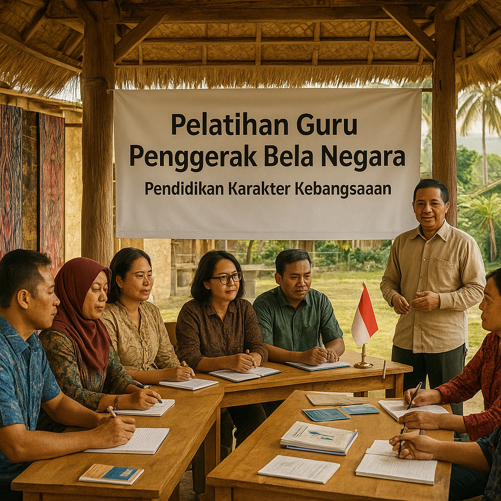 Pelatihan Guru Penggerak Bela Negara di Lombok Fokus pada Pe...