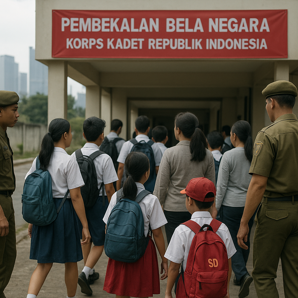 Terjaring di Demo 27 Agustus, 29 Pelajar Jakarta Dikirim Iku...