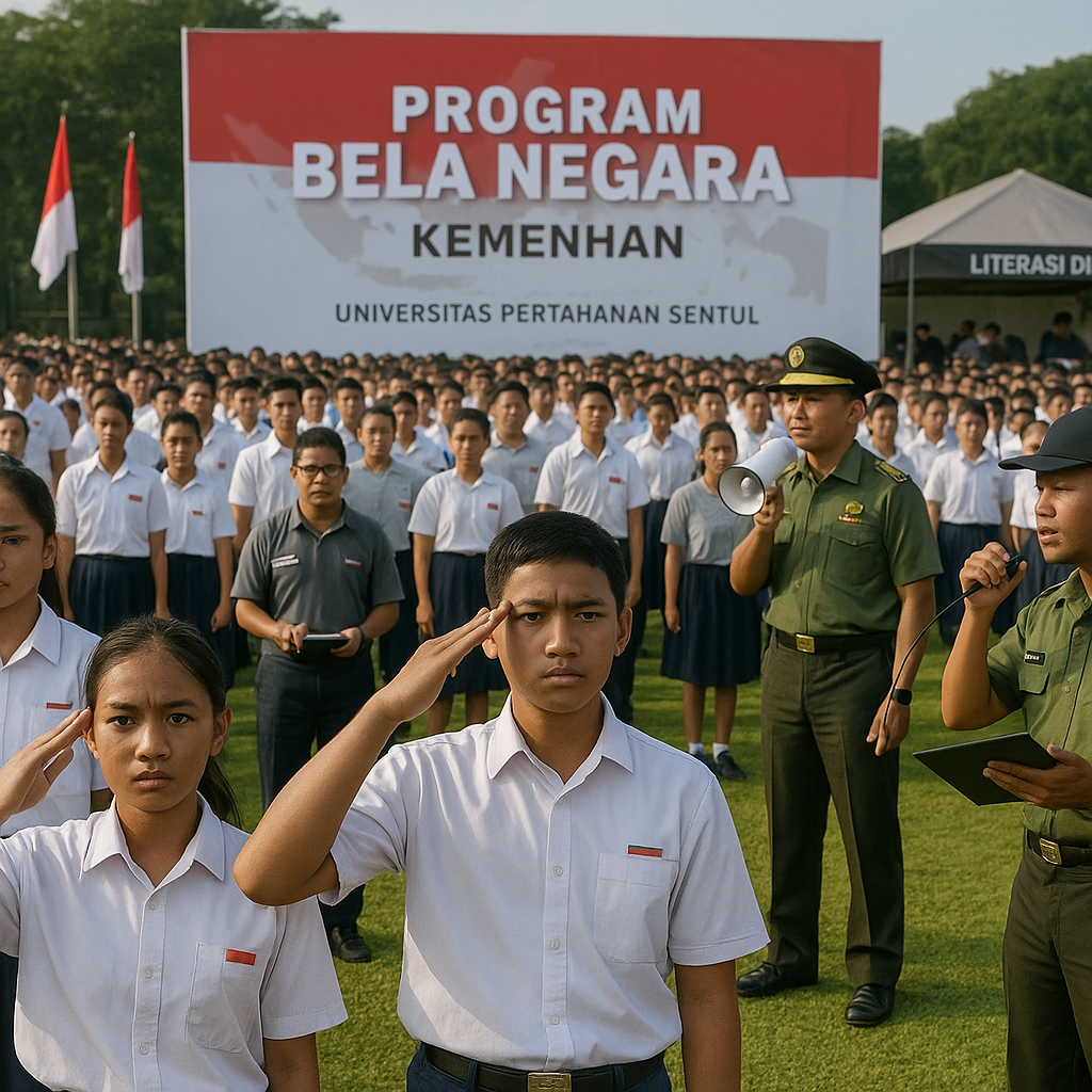 Kemenhan: Program Bela Negara Perkuat Nasionalisme Ratusan P...