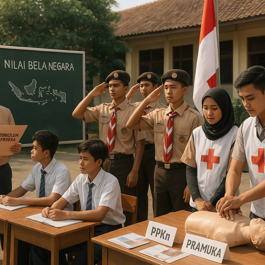 Kemendikdasmen Integrasikan Nilai Bela Negara ke Kurikulum M...