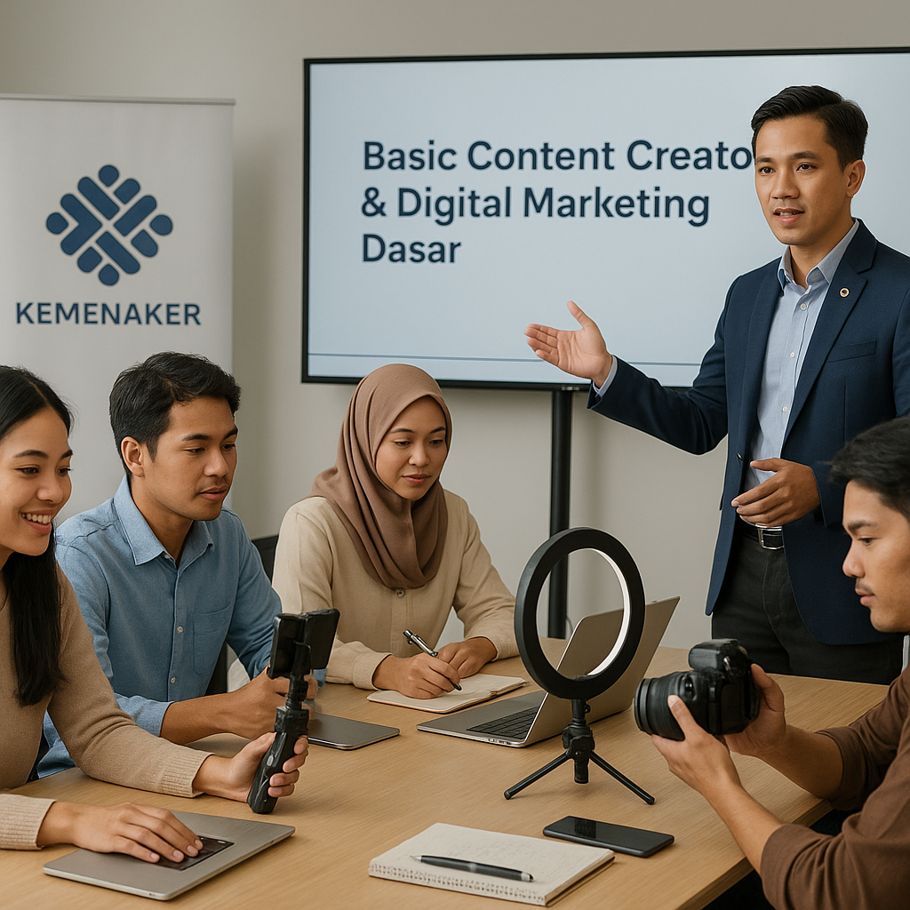Peserta Bela Negara Dapat Pelatihan Content Creator dari Kem...