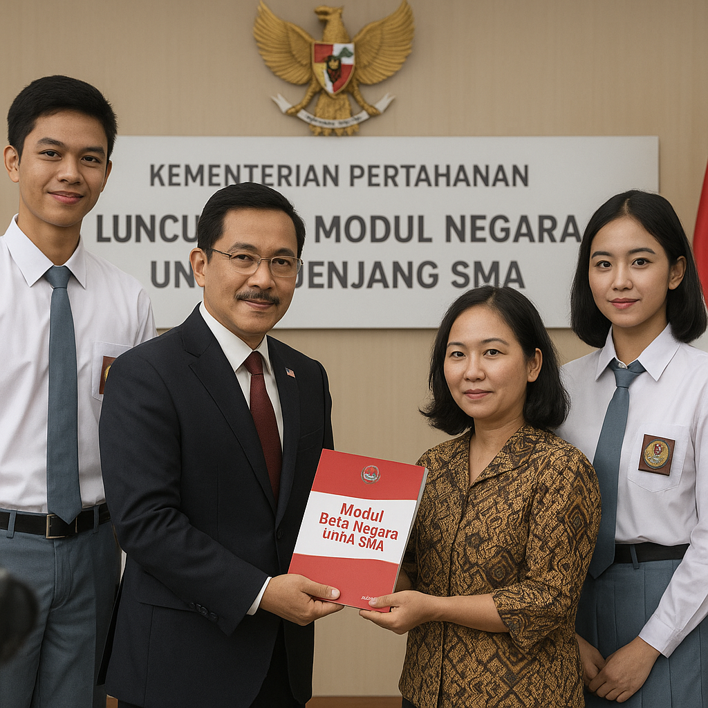 Kementerian Pertahanan Luncurkan Modul Bela Negara untuk Jen...