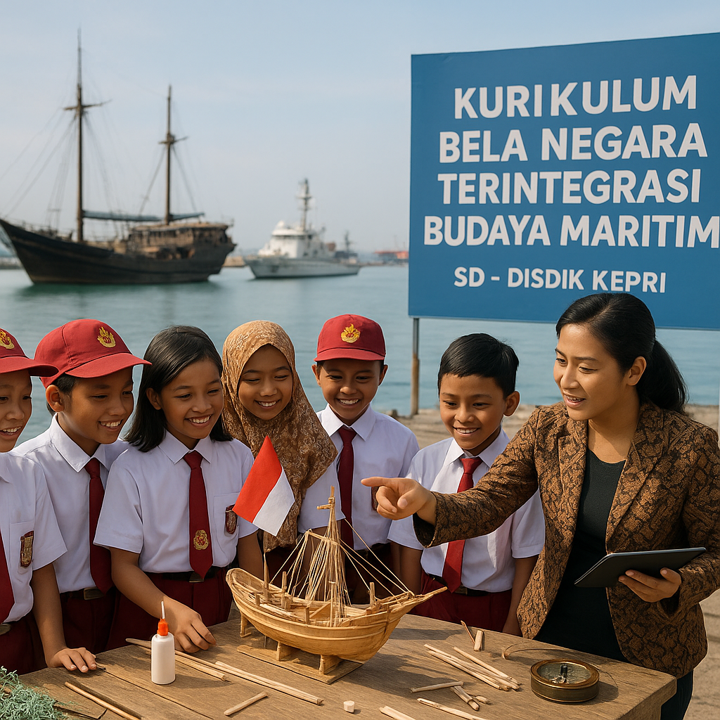 Disdik Kepri Terapkan Kurikulum Bela Negara Sejak SD: Warisa...