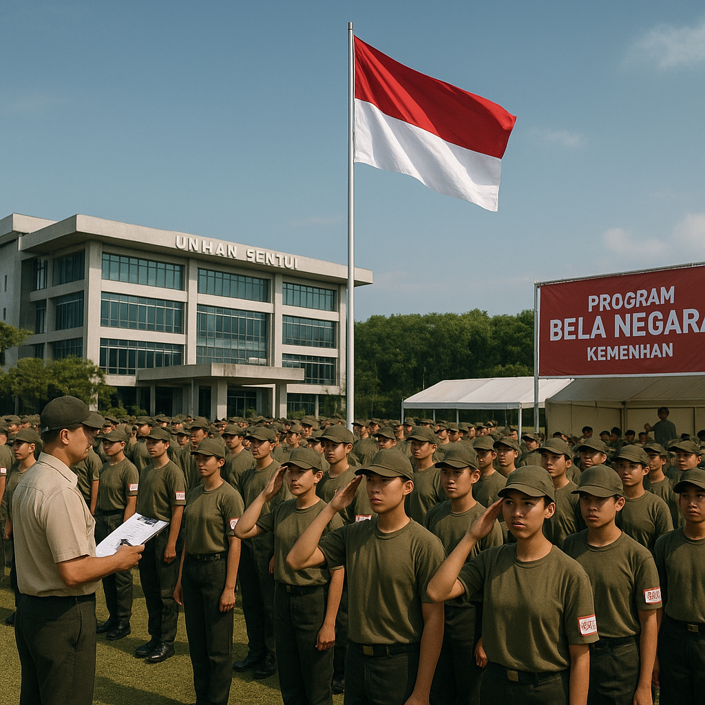 121 Pelajar Ikut Progam Bela Negara Sebulan, Kemenhan: Bukan...