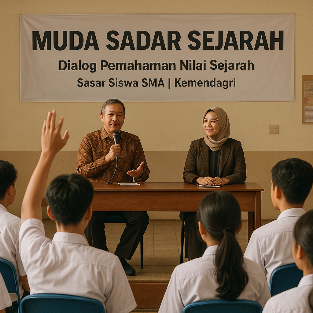 Sasar Siswa SMA, Kemendagri Gelar Dialog Pemahaman Nilai Sej...