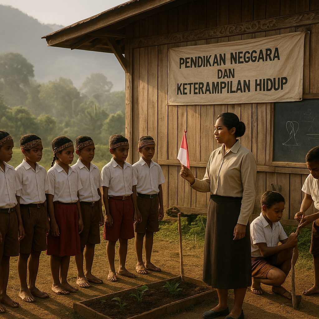 Sekolah Rakyat di Papua Fokus pada Pendidikan Bela Negara da...