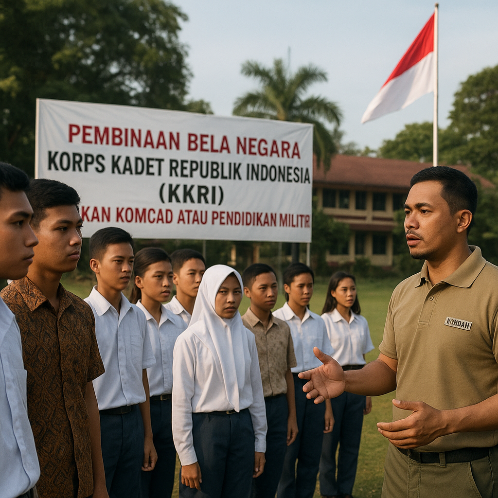Kemhan Tegaskan Pembinaan 121 Pelajar Eks Demo Bukan Komcad...