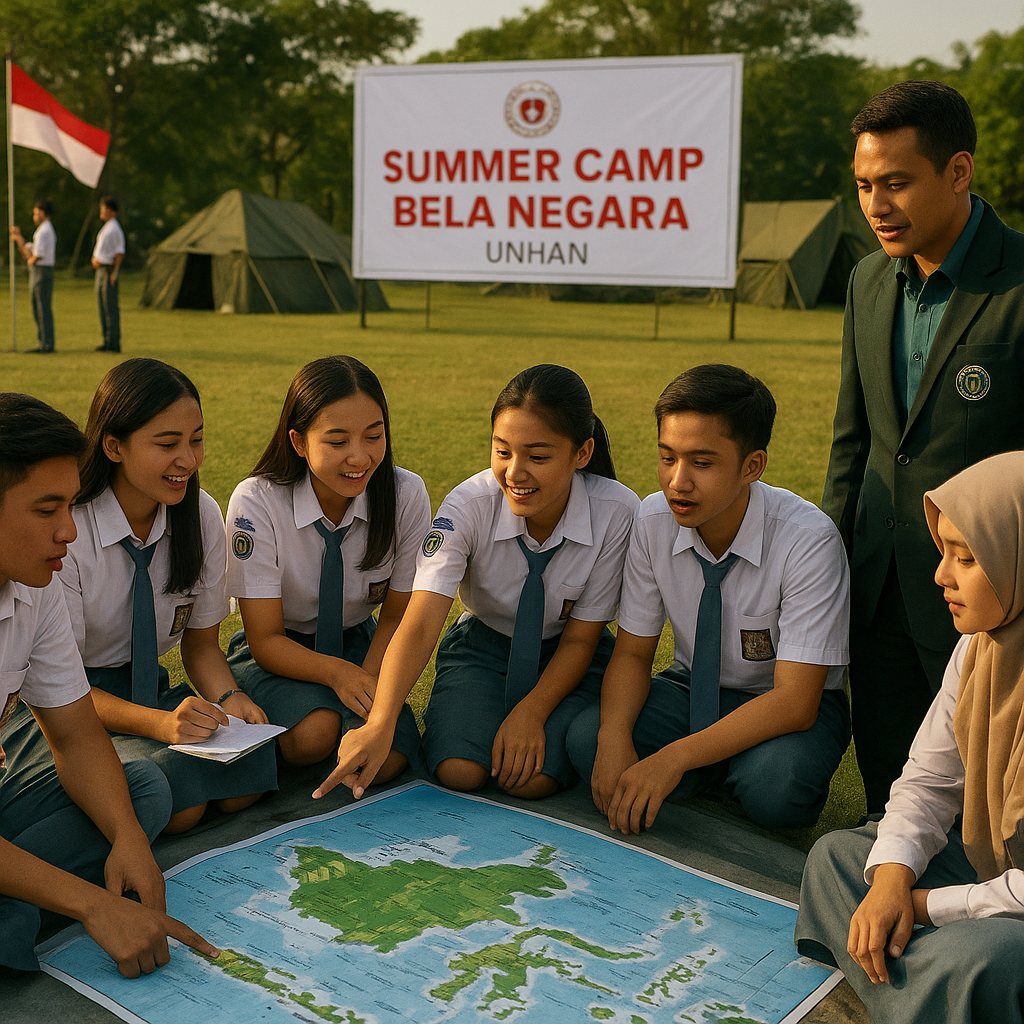 Unhan Gelar Summer Camp Bela Negara untuk Siswa SMA se-Indon...