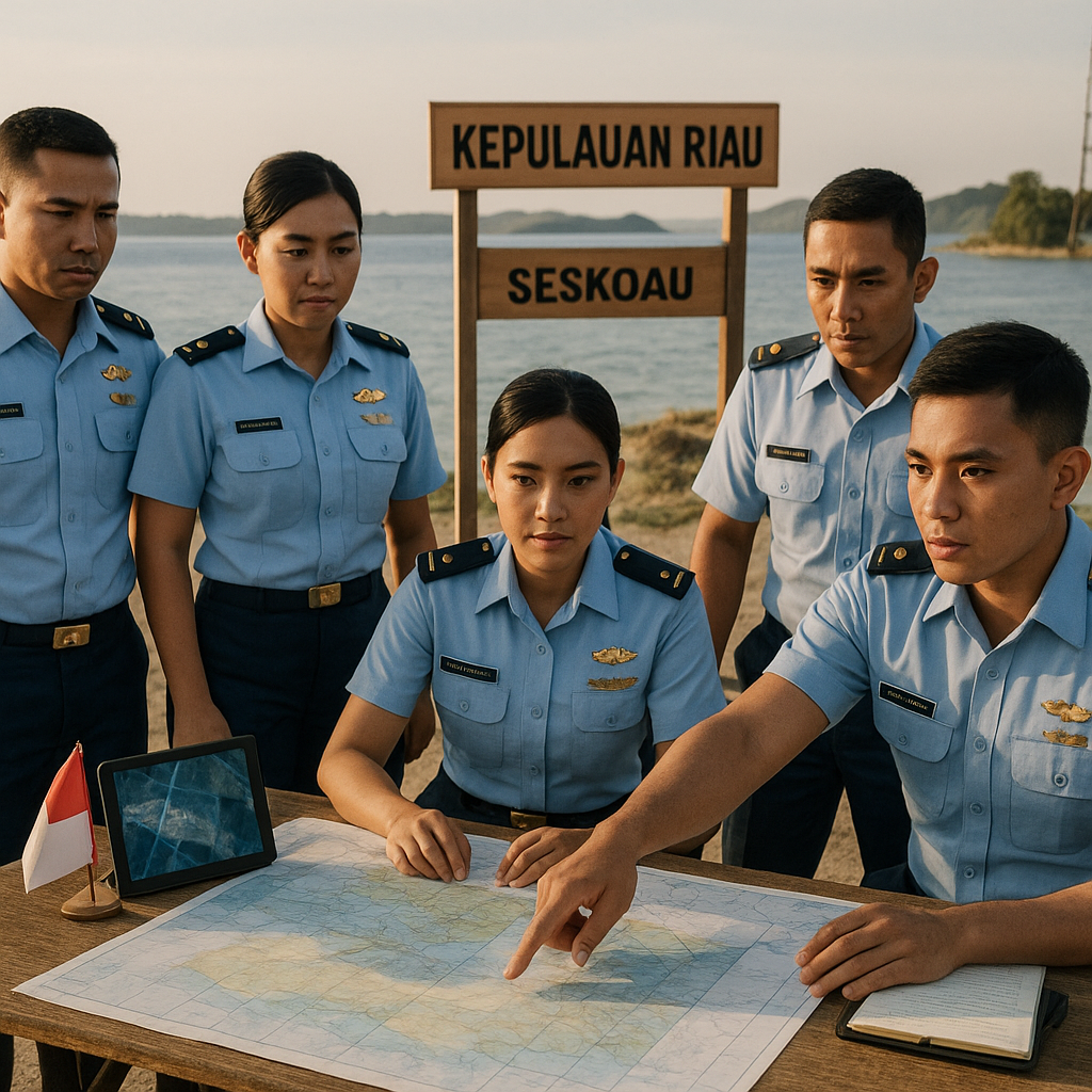 Kepri Terpilih Jadi Lokasi Penelitian Perwira Siswa Seskoau