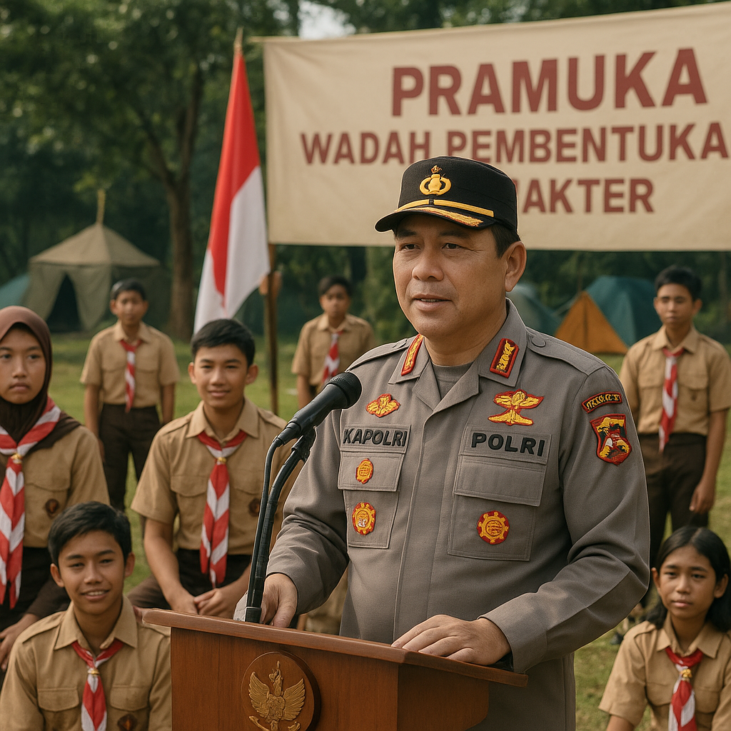 Kapolri: Pramuka Jadi Wadah Penting Bentuk Karakter Generasi...