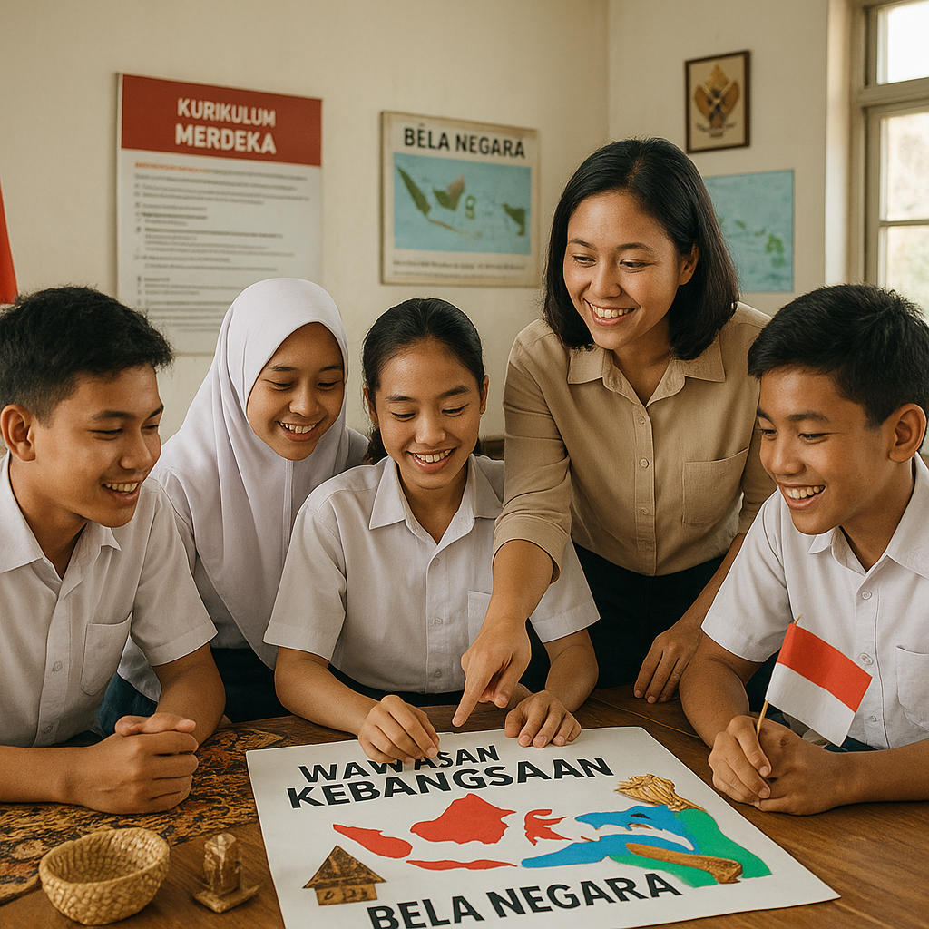 Kurikulum Merdeka Perkuat Muatan Wawasan Kebangsaan dan Bela...
