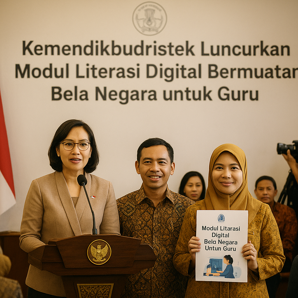 Kemendikbudristek Luncurkan Modul Literasi Digital Bermuatan...