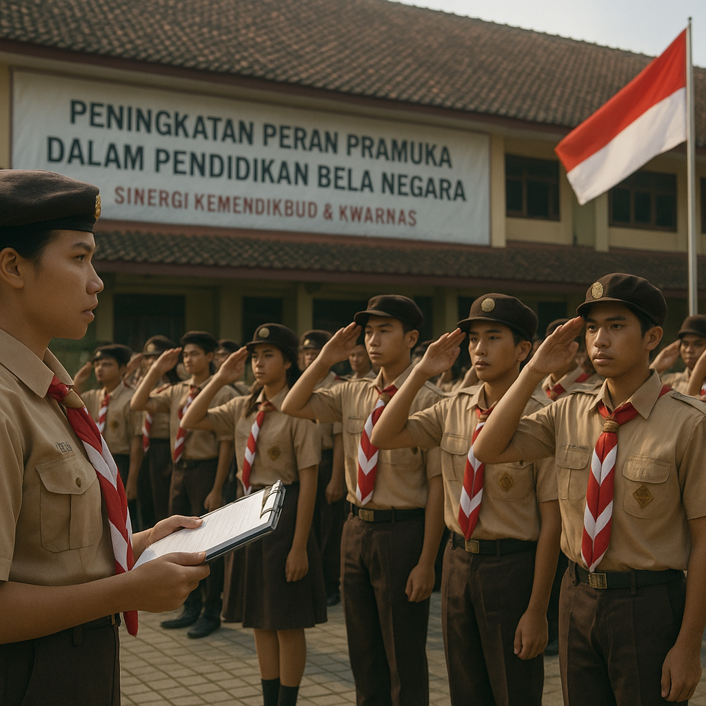 Peningkatan Peran Pramuka dalam Pendidikan Bela Negara di Ti...