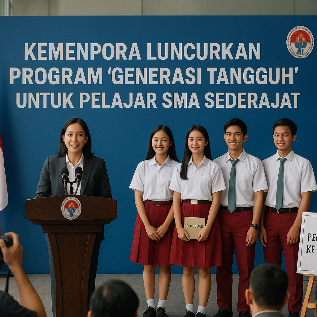 Kemenpora Luncurkan Program 'Generasi Tangguh' untuk Pelajar...