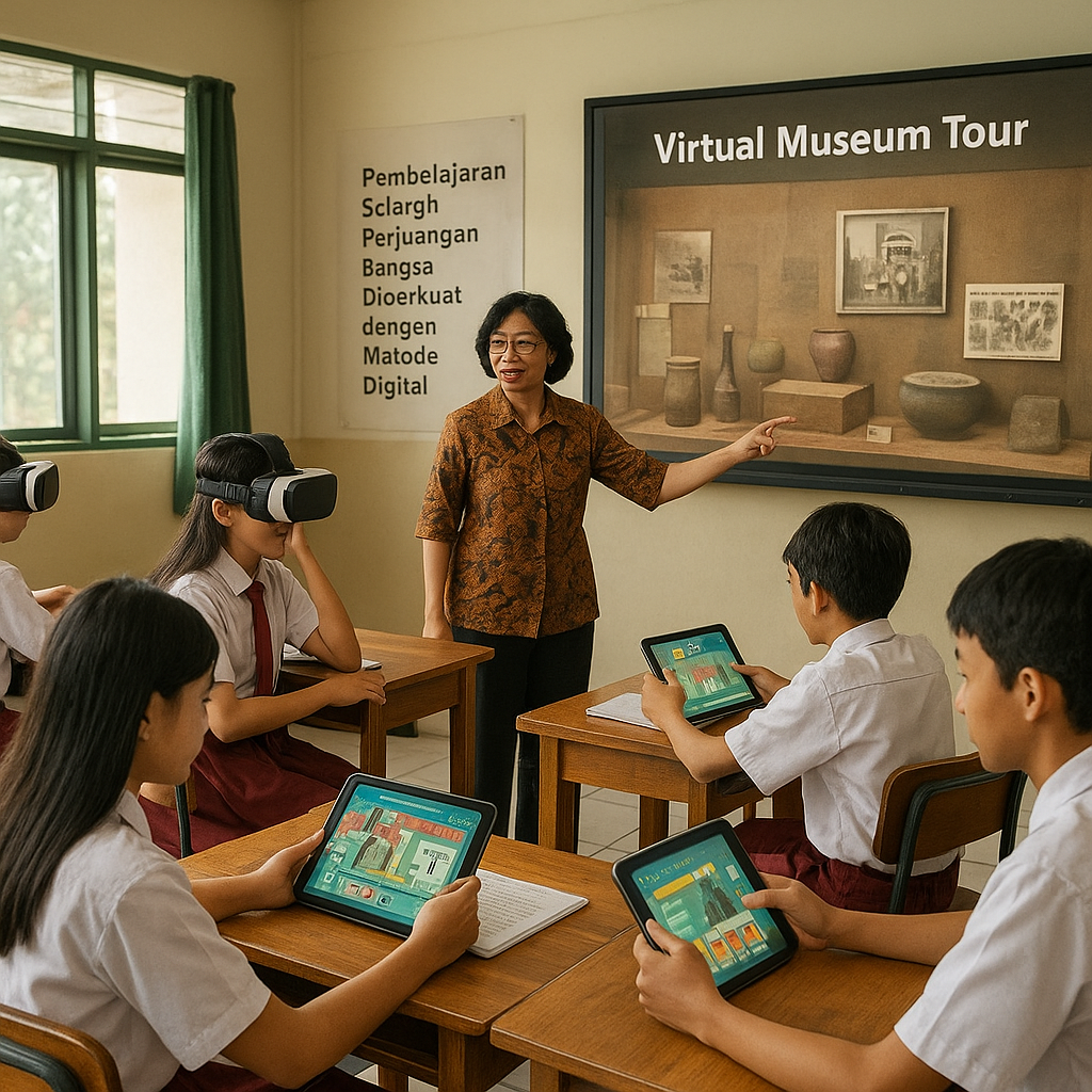 Pembelajaran Sejarah Perjuangan Bangsa Diperkuat dengan Meto...