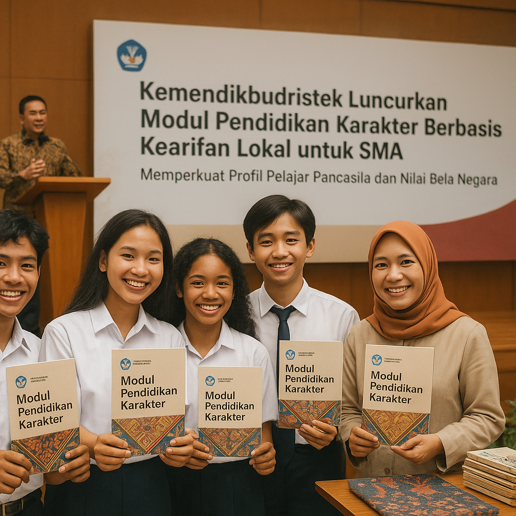 Kemendikbudristek Luncurkan Modul Pendidikan Karakter Berbas...