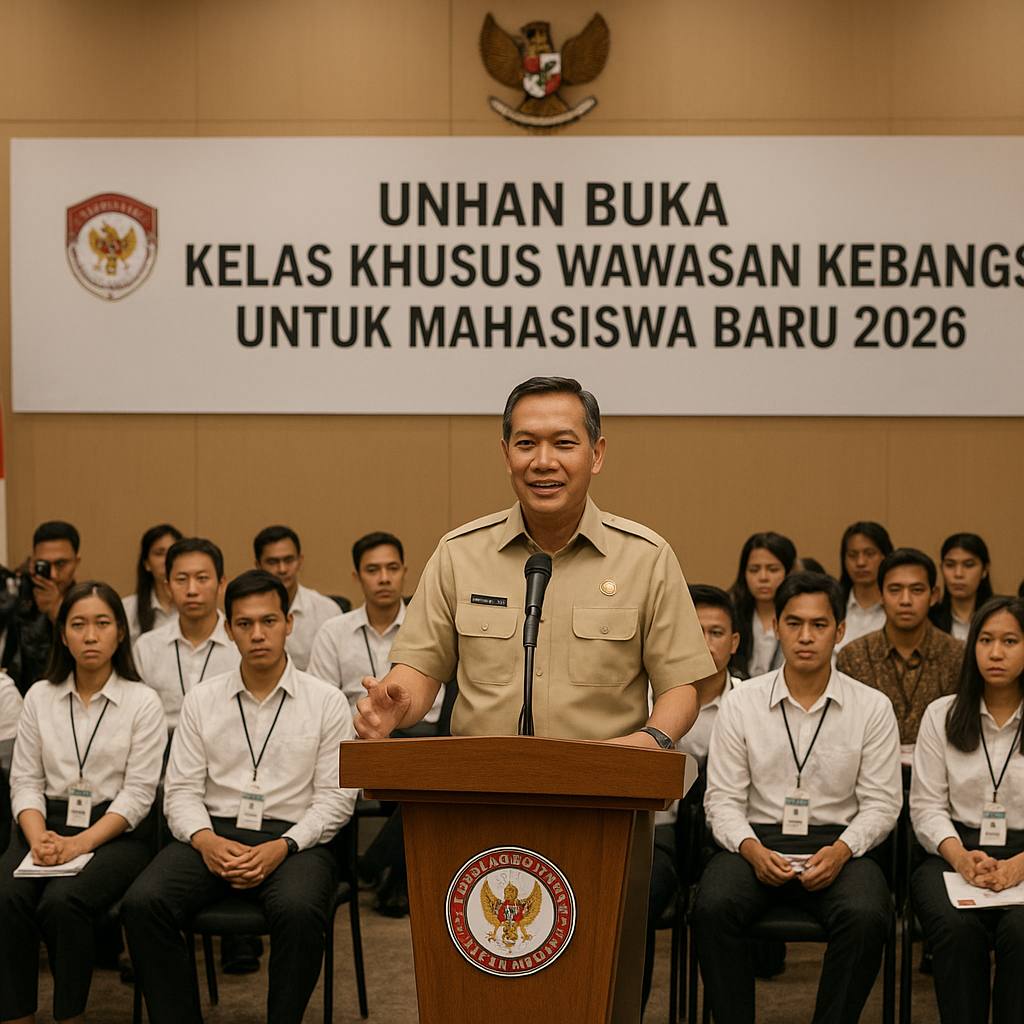 Unhan Buka Kelas Khusus Wawasan Kebangsaan untuk Mahasiswa B...