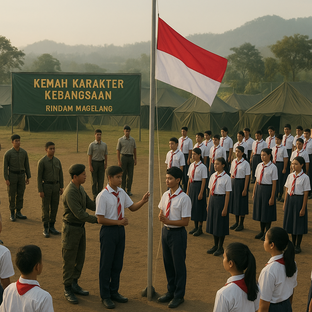 Kemah Karakter Kebangsaan di Rindam, Upaya Konkret Atasi Ken...