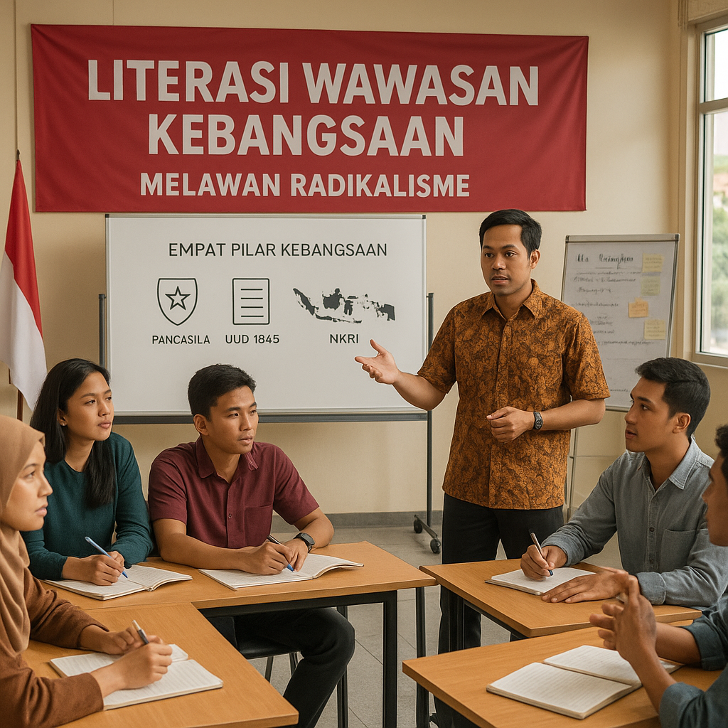 Literasi Wawasan Kebangsaan Digenjot untuk Tangkal Radikalis...