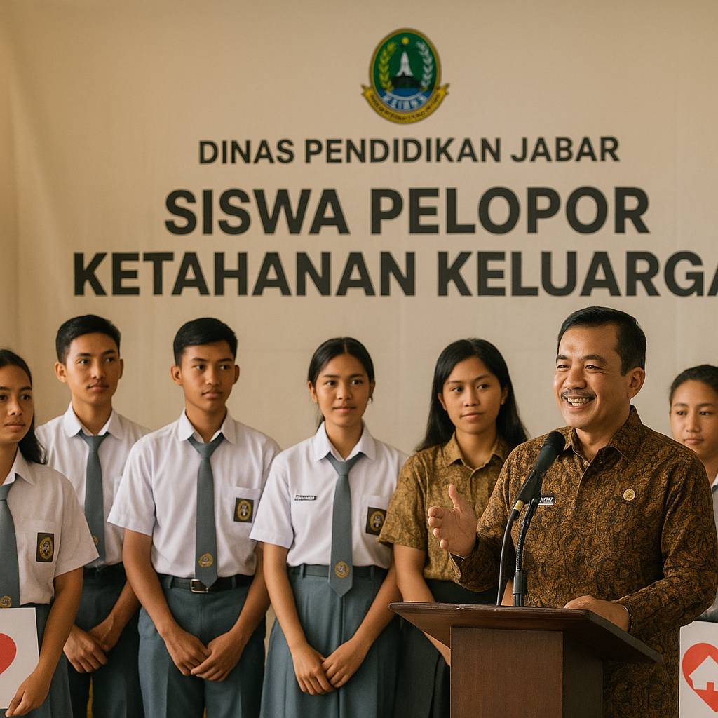 Dinas Pendidikan Jabar Canangkan Program 'Siswa Pelopor Keta...