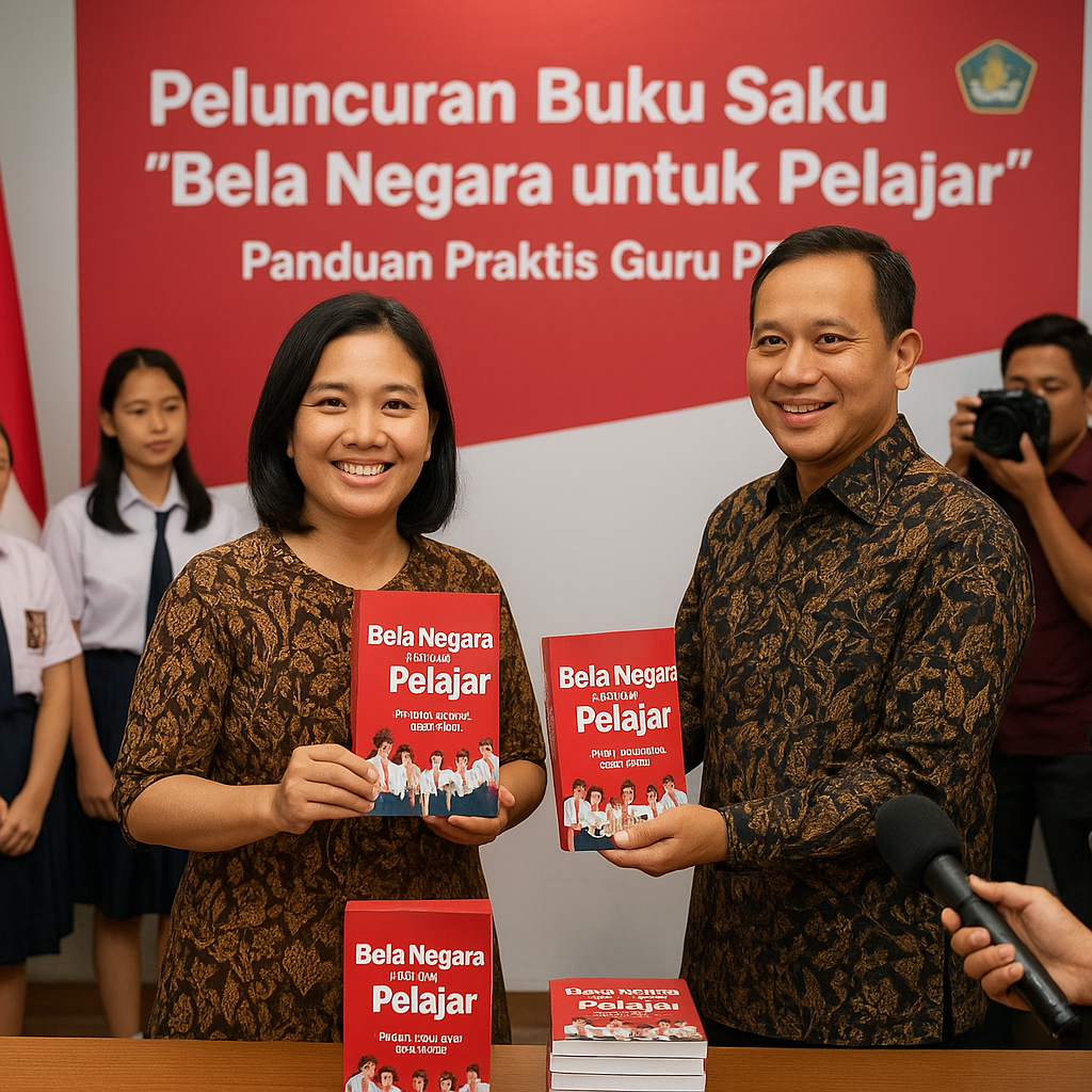 Peluncuran Buku Saku 'Bela Negara untuk Pelajar', Panduan Pr...