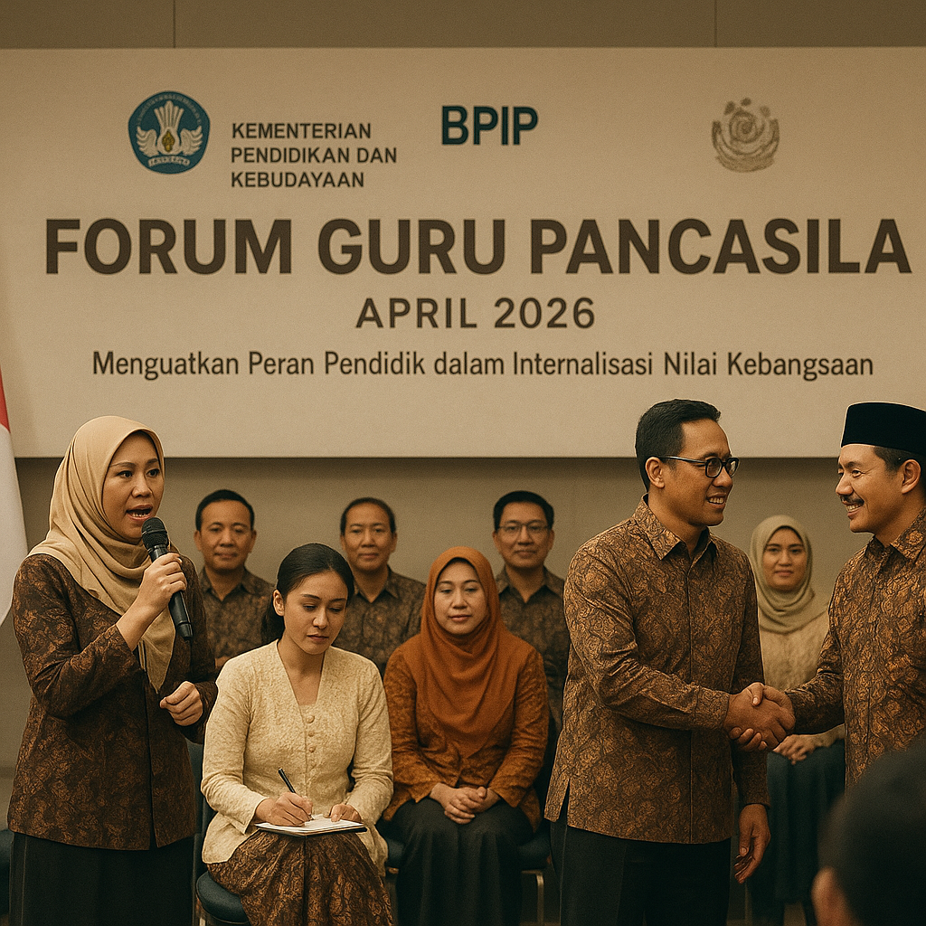 Forum Guru Pancasila Digiatkan, Perkuat Peran Pendidik dalam...