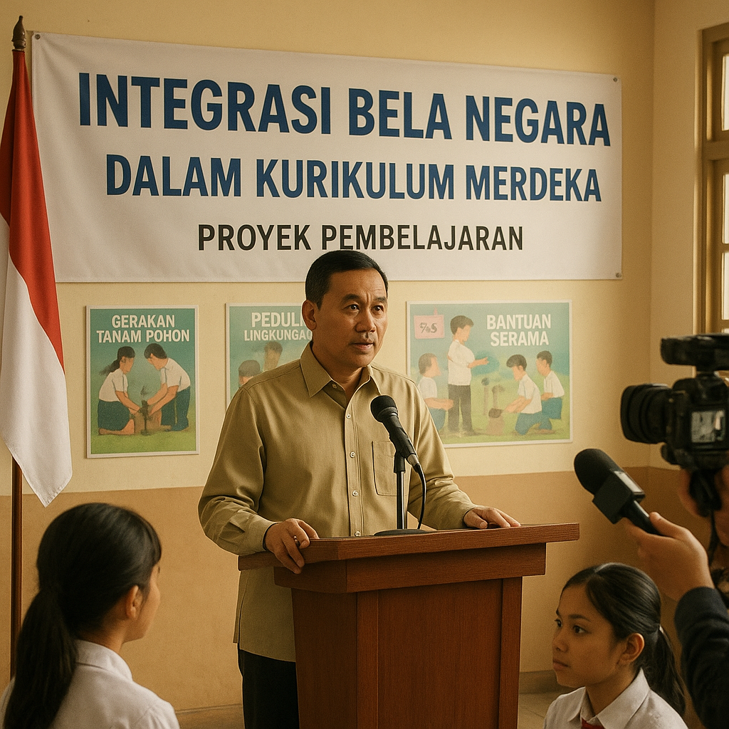 Mendikbudristek Dorong Integrasi Bela Negara dalam Kurikulum...