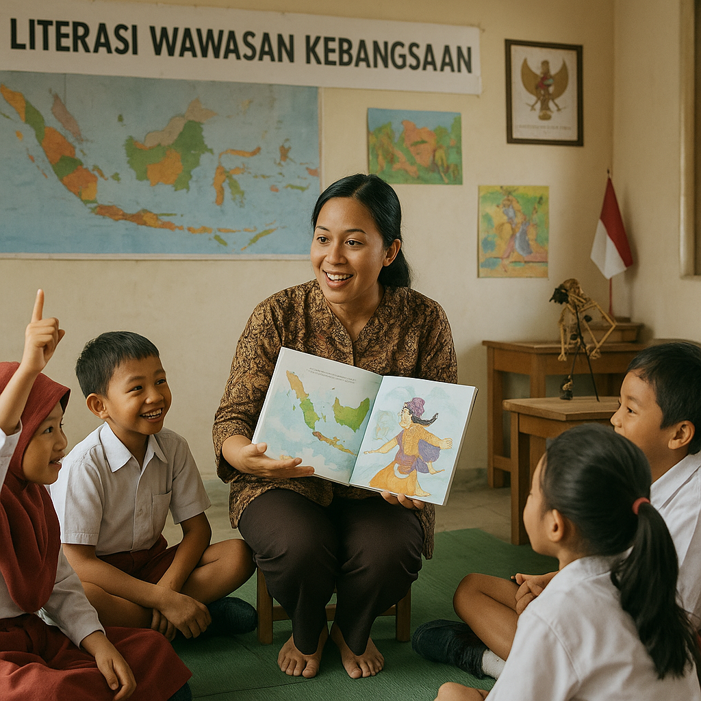 Literasi Wawasan Kebangsaan di Sekolah Dasar: Cerita Rakyat...