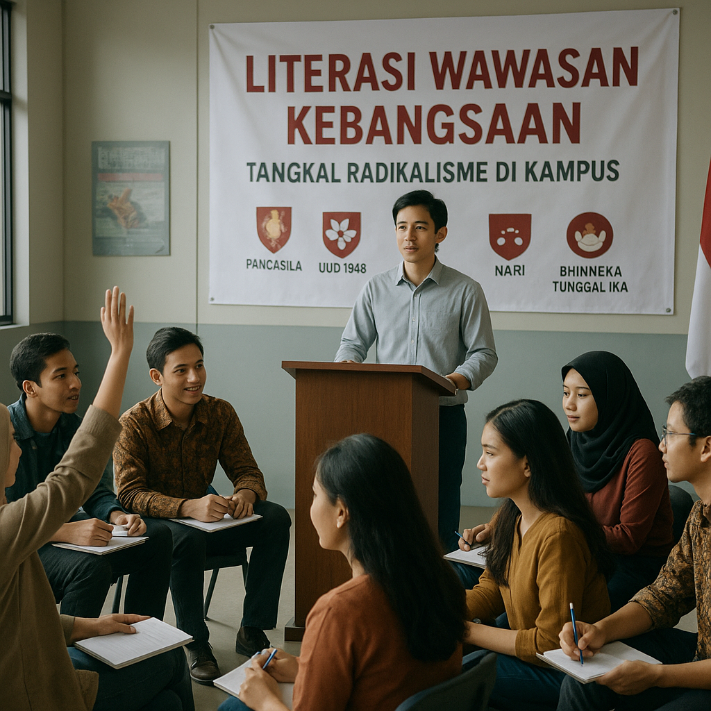 Literasi Wawasan Kebangsaan Digenjot untuk Tangkal Radikalis...