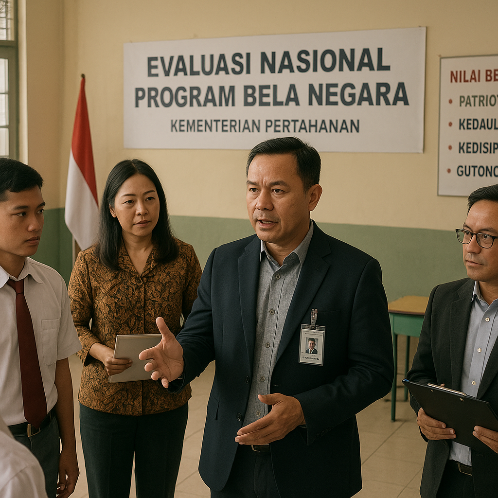 Kemhan Evaluasi Program Bela Negara di Sekolah: Sudah Berjal...