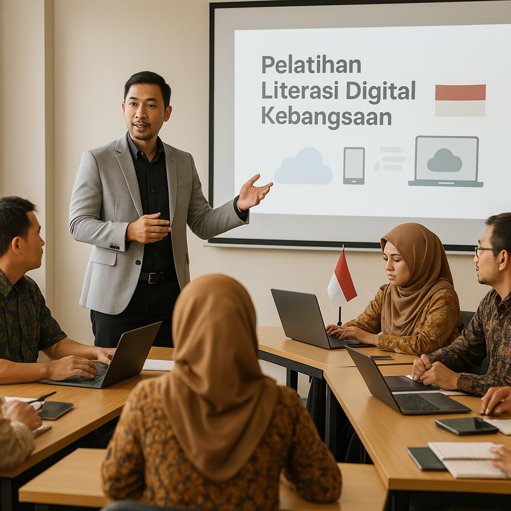 Literasi Digital Kebangsaan Jadi Fokus Pelatihan Guru PPKn s...