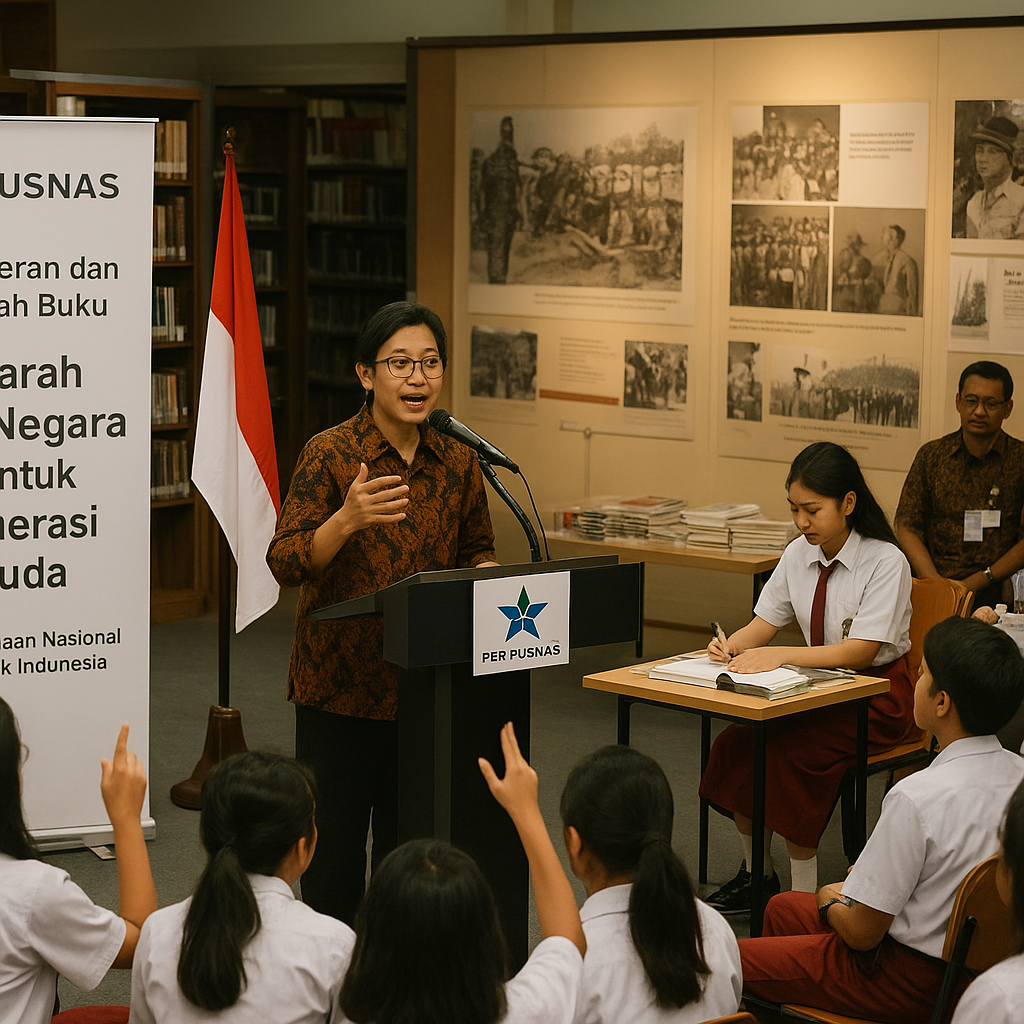 Perpusnas Gelar Pameran dan Bedah Buku 'Sejarah Bela Negara...