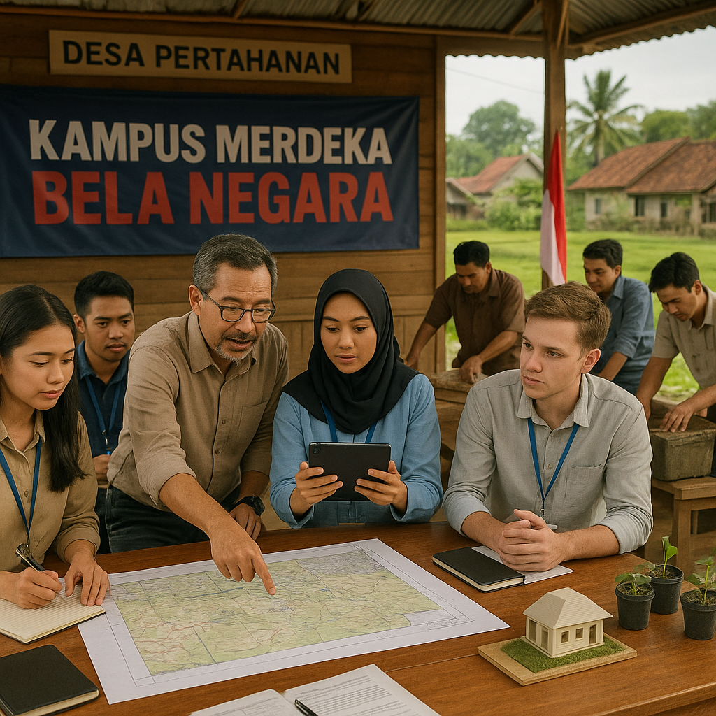 Kampus Merdeka Bela Negara: Mahasiswa Dilibatkan dalam Proye...