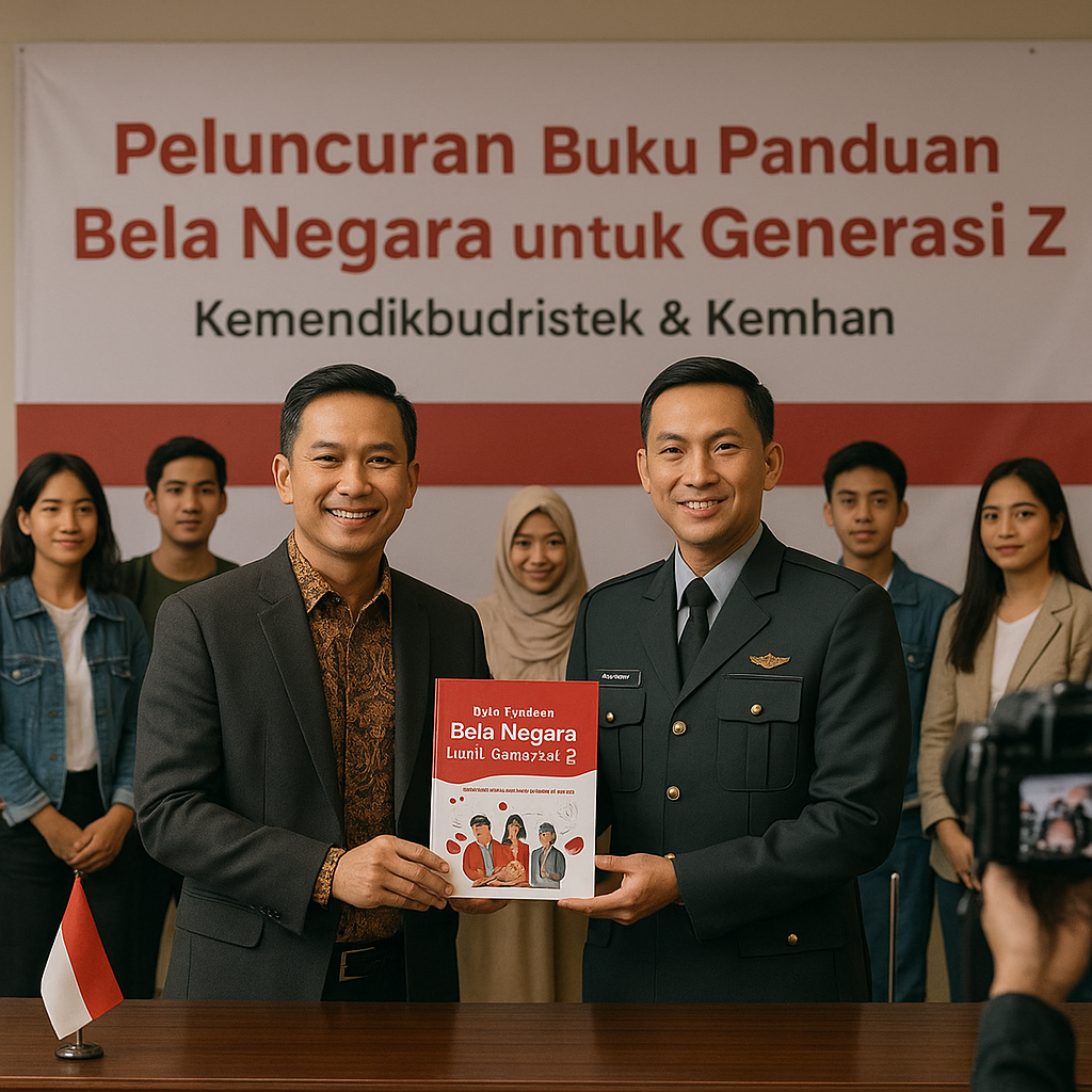 Buku Panduan 'Bela Negara untuk Generasi Z' Diluncurkan, Bak...