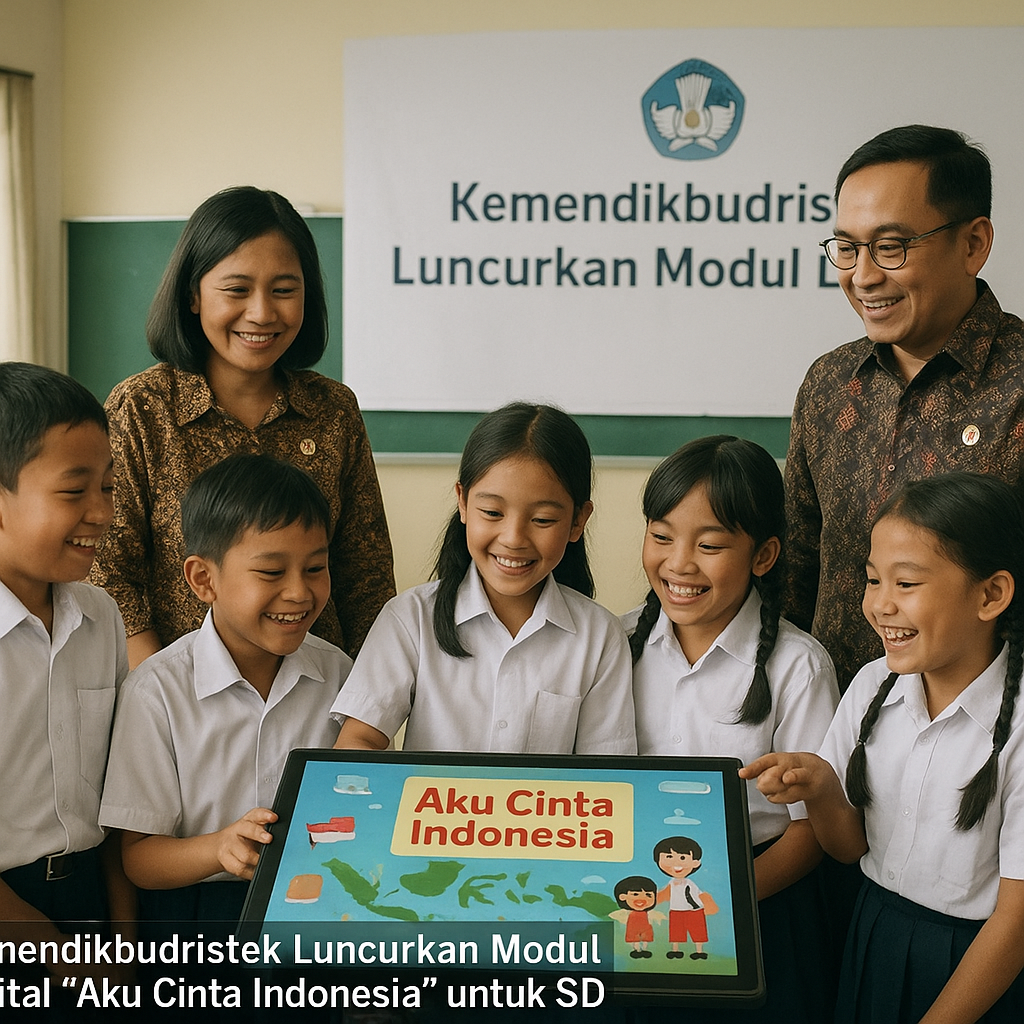 Kemendikbudristek Luncurkan Modul Digital 'Aku Cinta Indones...