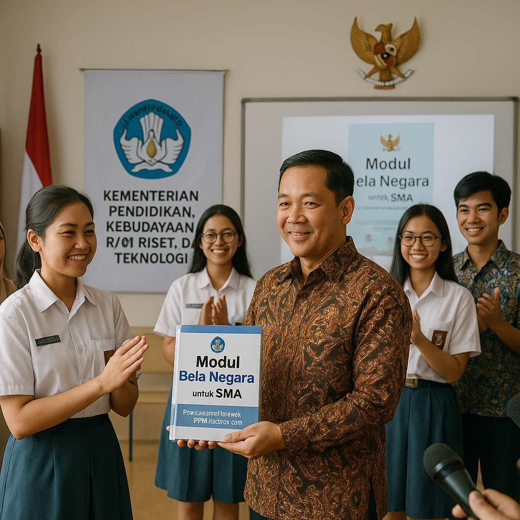 Kemendikbudristek Luncurkan Modul Bela Negara untuk SMA