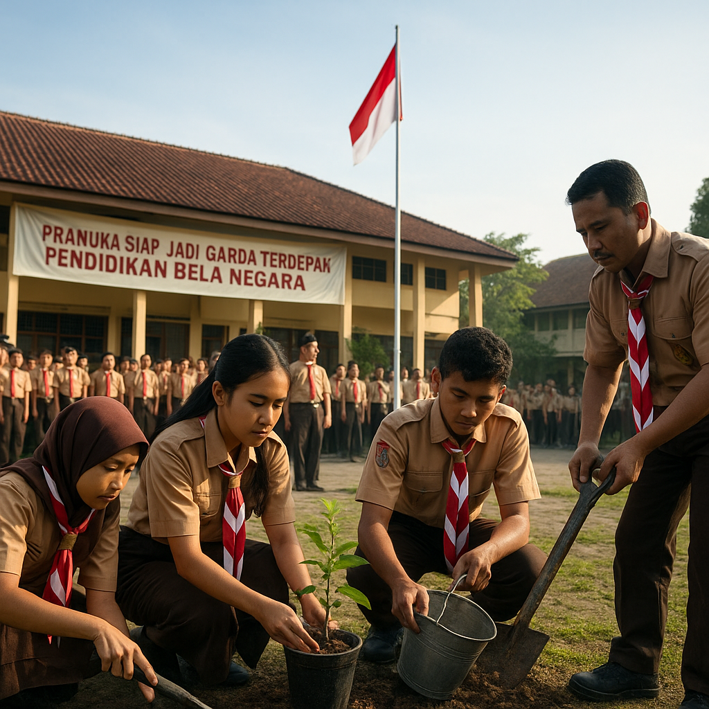 Pramuka Siap Jadi Garda Terdepan Pendidikan Bela Negara di S...