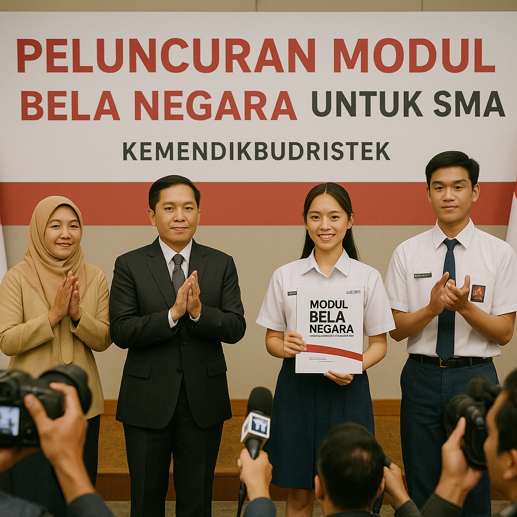Kemendikbudristek Luncurkan Modul Bela Negara untuk SMA