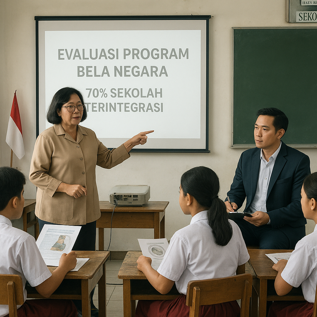 Kemhan Evaluasi Program Bela Negara di Sekolah: Sudah Berjal...